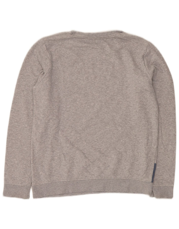 HUGO BOSS Grafik-Sweatshirt für Jungen, 15–16 Jahre, mittelgrau, geometrisch