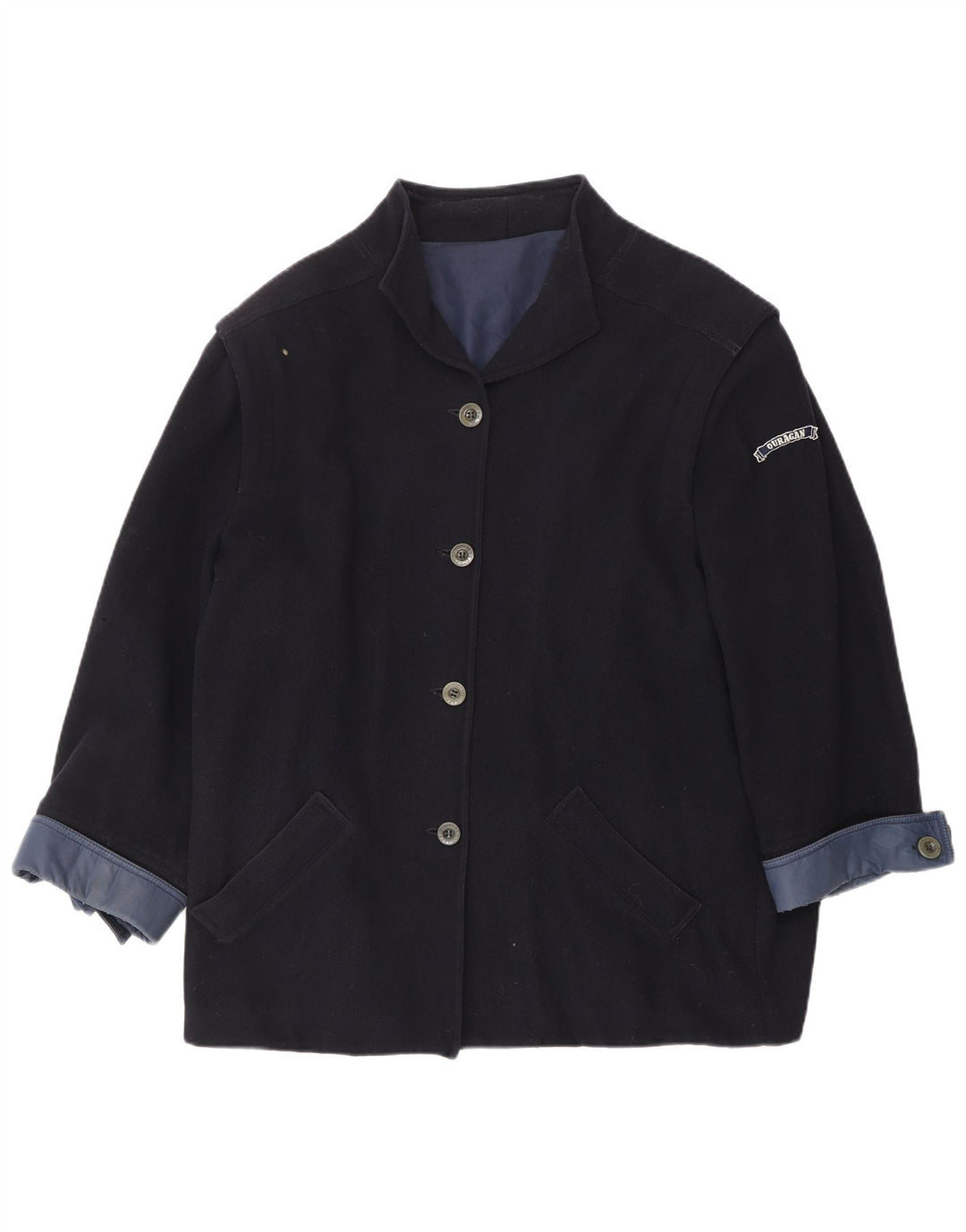 OURAGAN Damen Übergroße Windjacke UK 18 XL Marineblau