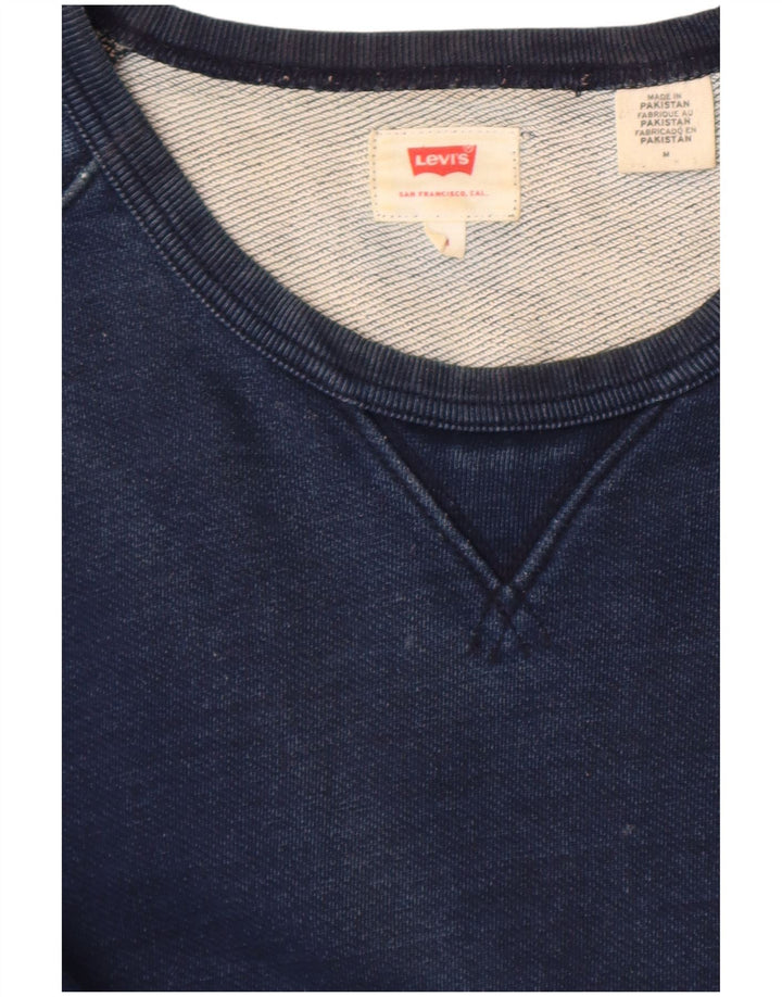 Levi's Herren-Sweatshirt-Pullover, mittelgroß, Marineblau
