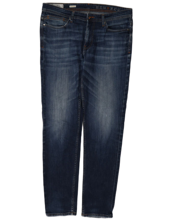 Harmont & Blaine Damen-Jeans mit schmaler Passform, schmale Passform, W36, L31, blaue Baumwolle