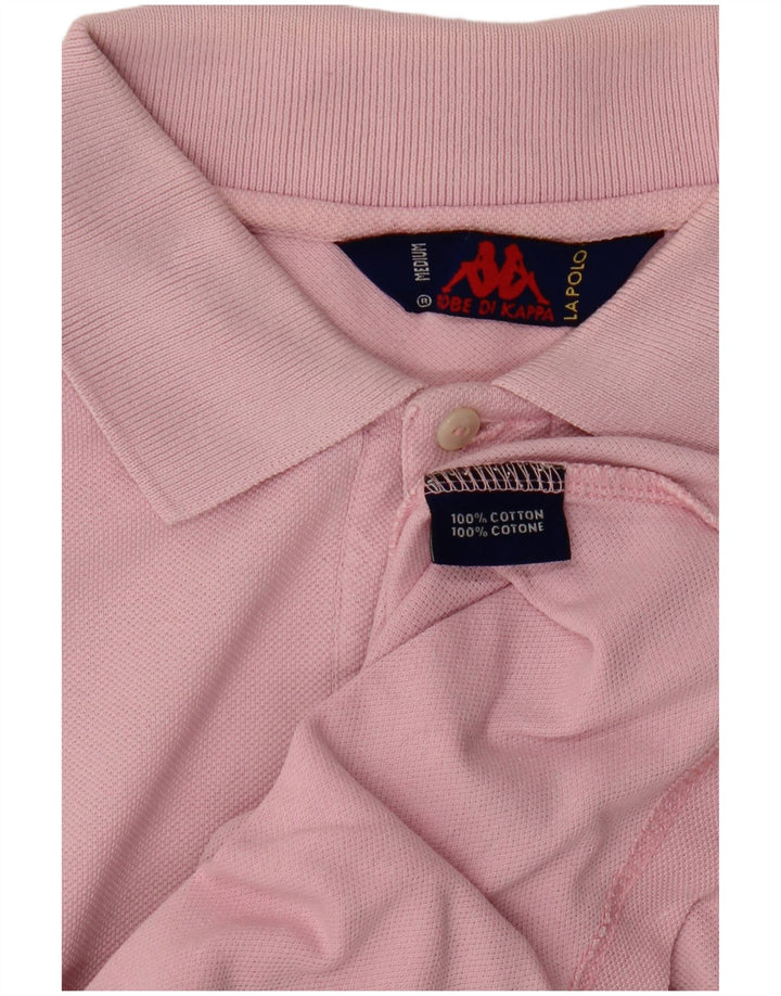 KAPPA Herren Poloshirt Mittelrosa Baumwolle