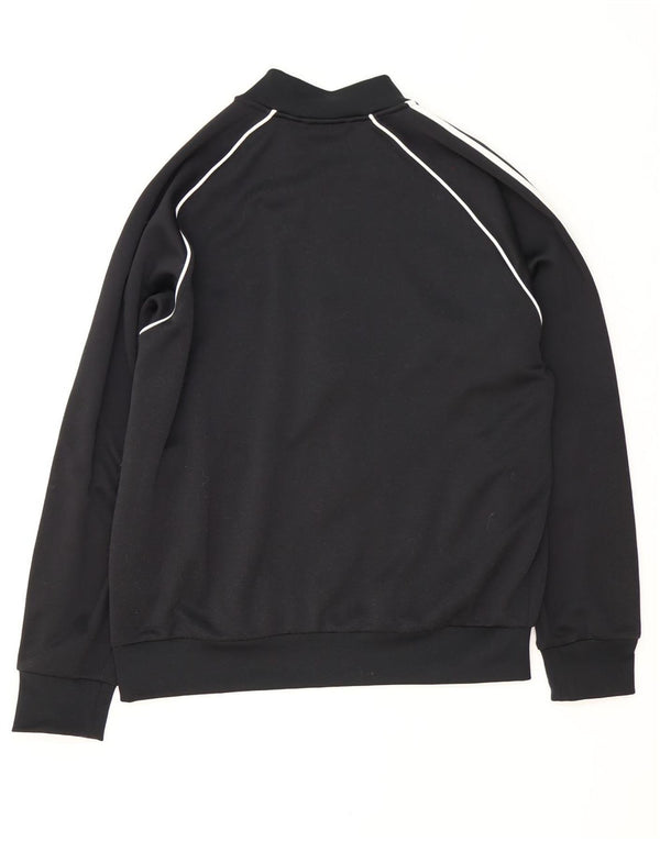 Adidas Herren Trainingsanzug Top Jacke XL Schwarz Polyester