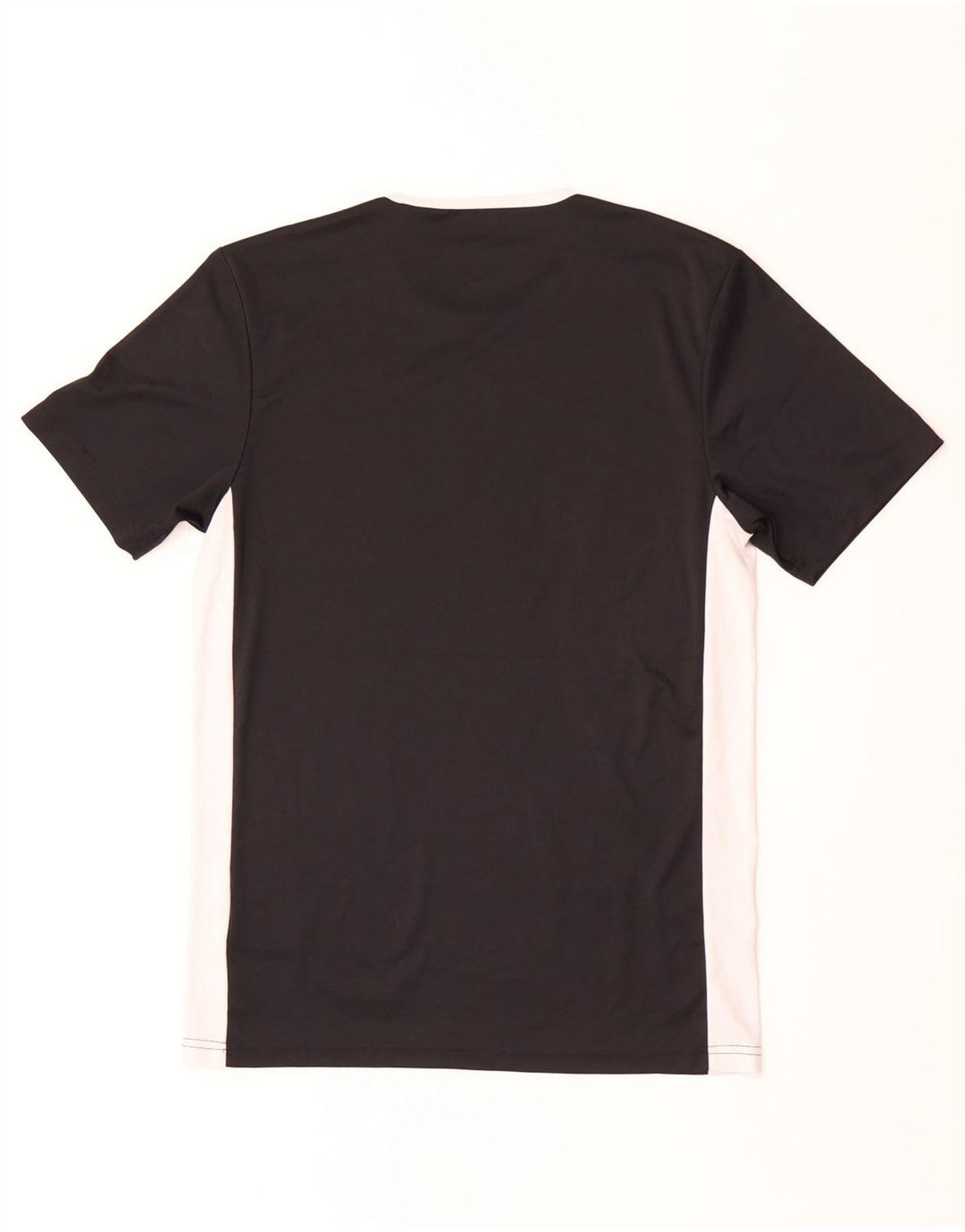 Adidas Herren Climalite T-Shirt Top Small Schwarz Colourblock Polyester