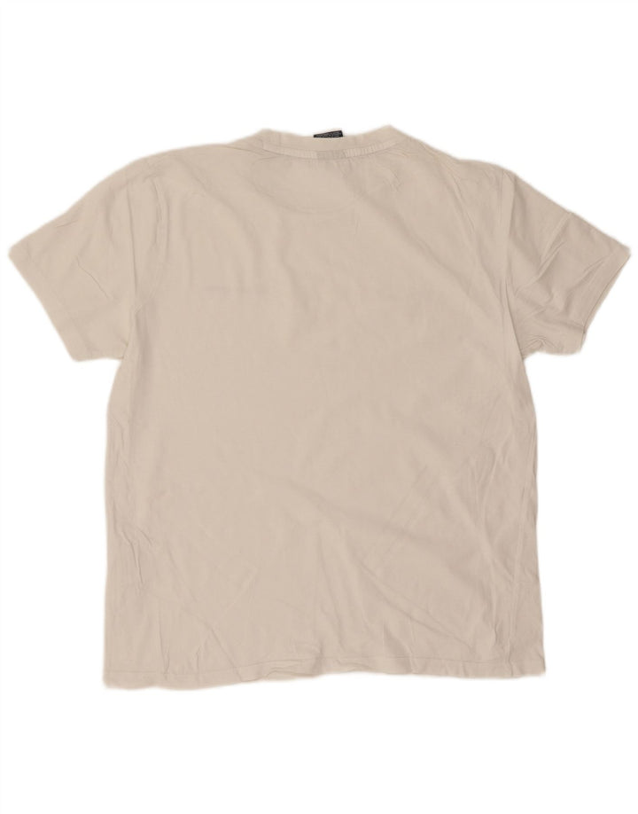 Champion Herren T-Shirt Top aus mittelweißer Baumwolle