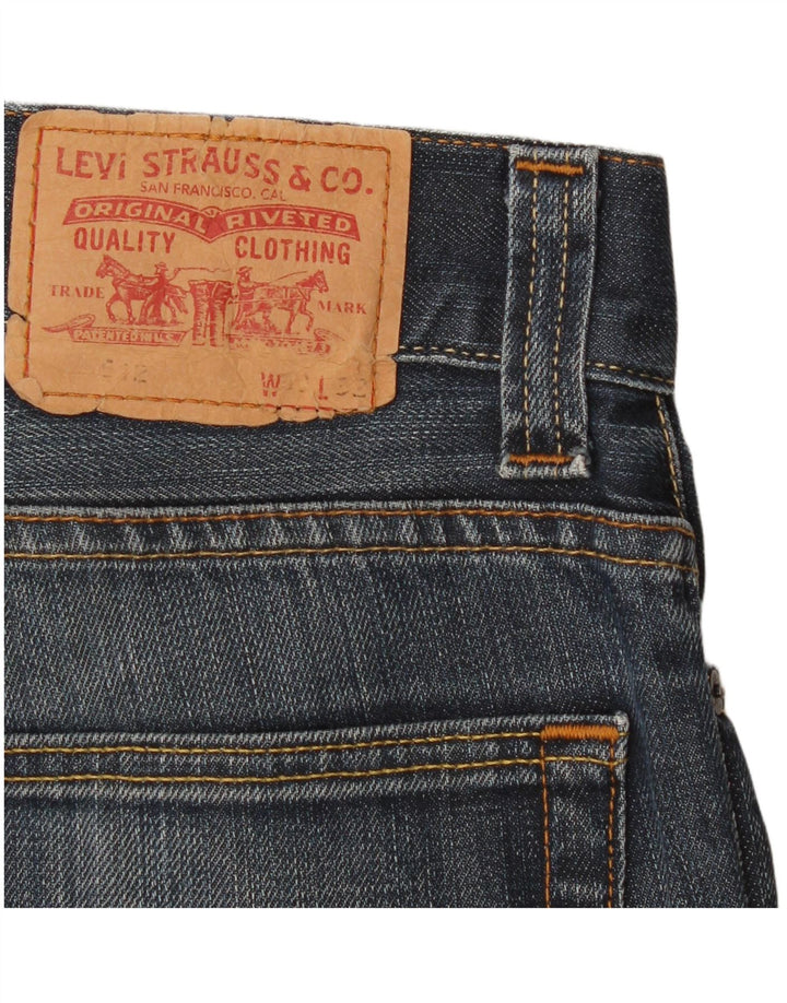 Levi's Damen 512 Bootcut Jeans W32 L32 Marineblau
