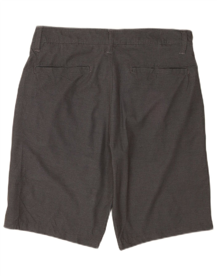 Hurley Herren Chinoshorts W28 Small Grau Polyester