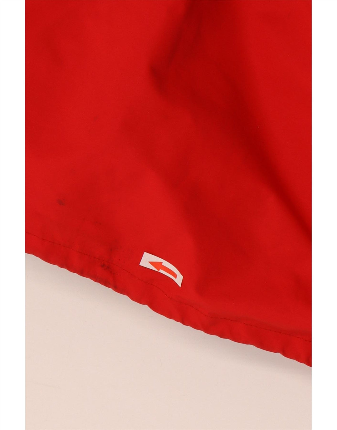 Cassin Herren-Skijacke mit Kapuze, IT 50, großes rotes Farbblock-Polyester