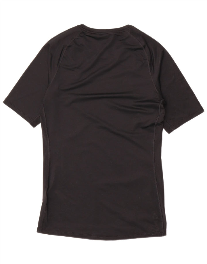 Nike Herren Tight Fit T-Shirt Top Medium Schwarz Polyester