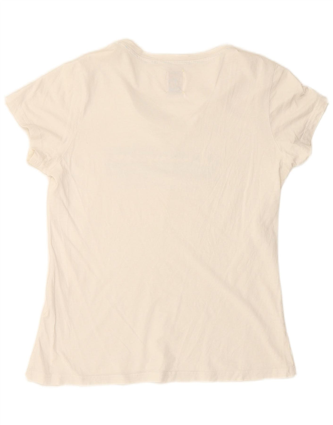 CHAMPION Damen Heritage Fit Graphic T-Shirt Top UK 18 XL Weiß