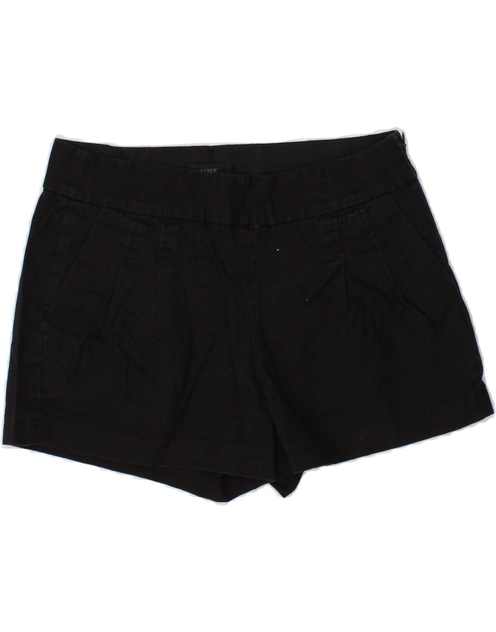 J. CREW Womens Pegged Chino Shorts US 4 Small W29 Black Cotton Vintage J. Crew and Second-Hand J. Crew from Messina Hembry 
