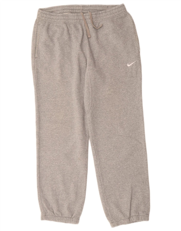Nike Herren-Trainingshose, Jogginghose, mittelgraue Baumwolle