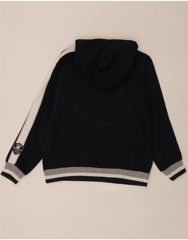 Champion Herren Udine Scacochi Kapuzenpullover, groß, Marineblau, Farbblock