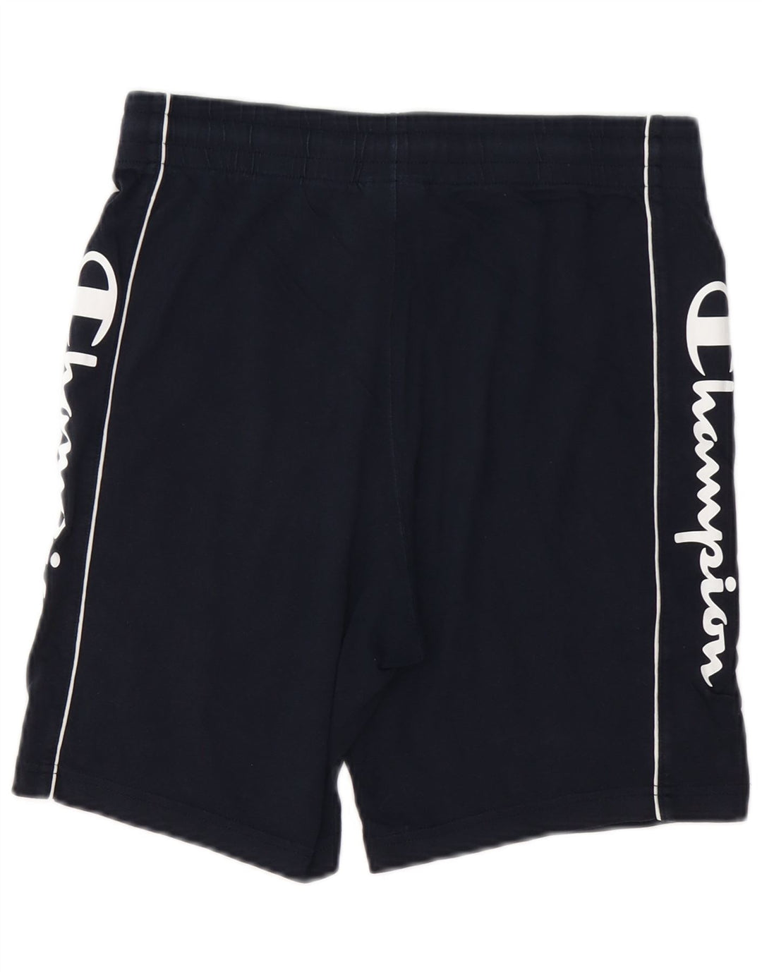CHAMPION Herren-Sportshorts mit Grafik, Größe S, Marineblau