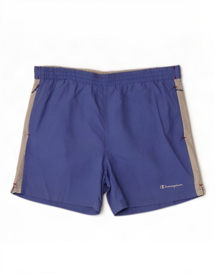 Champion Herren Sportshorts XL Blau Farbblock
