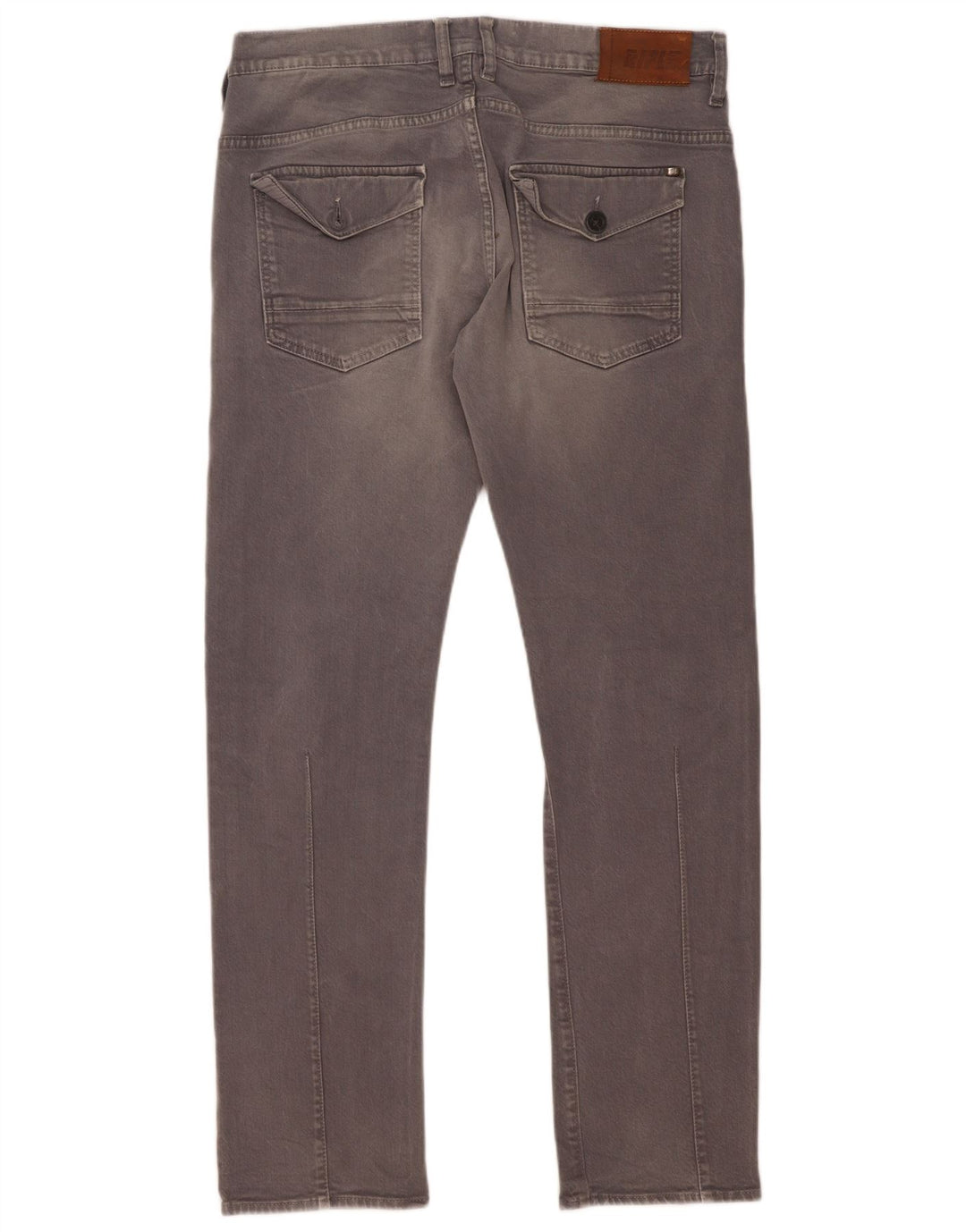 Rifle Herren Slim Jeans W32 L31 Graue Baumwolle