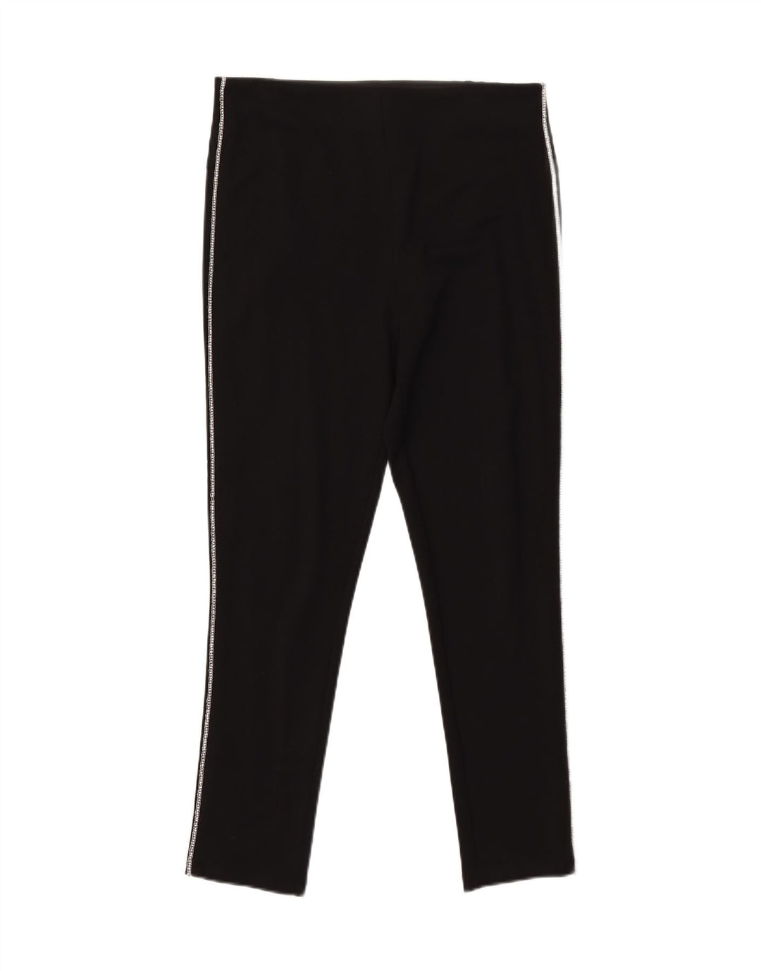 Zara Damen Leggings UK 14 Large Schwarz