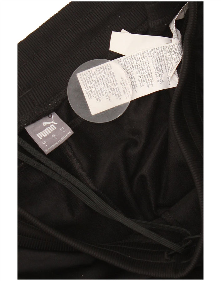 PUMA Herren-Trainingshose, Jogginghose, Größe L, Schwarz, Polyester