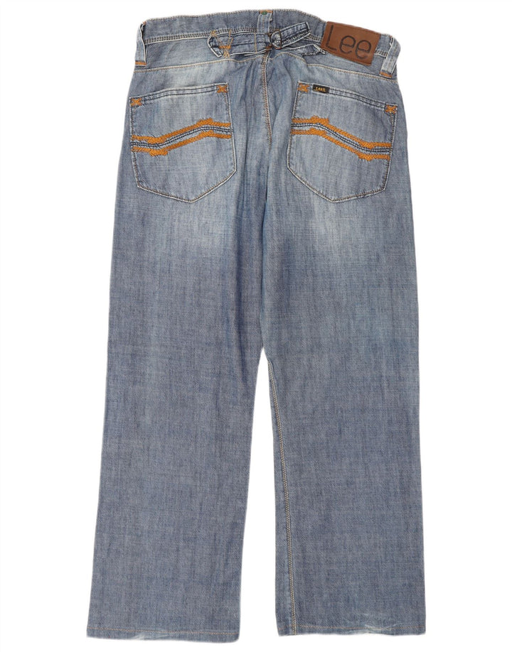 Lee Herren Dillon Loose Jeans W33 L30 Blaue Baumwolle