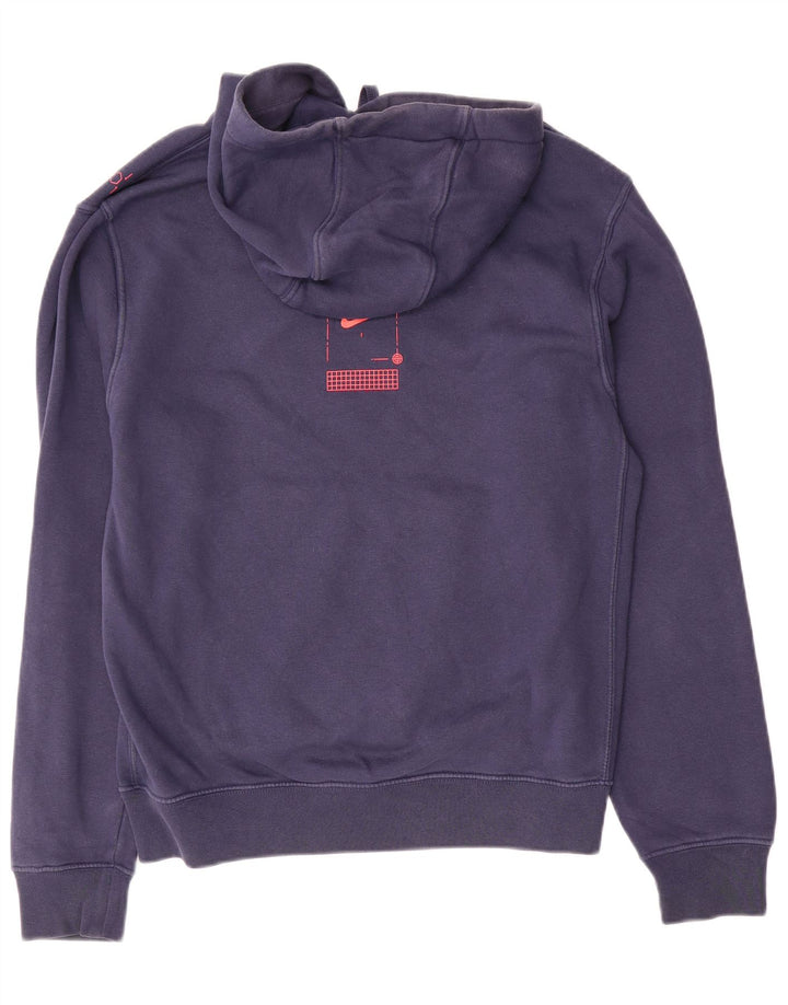Nike Herren-Kapuzenpullover mit Grafik, Größe S, Marineblau