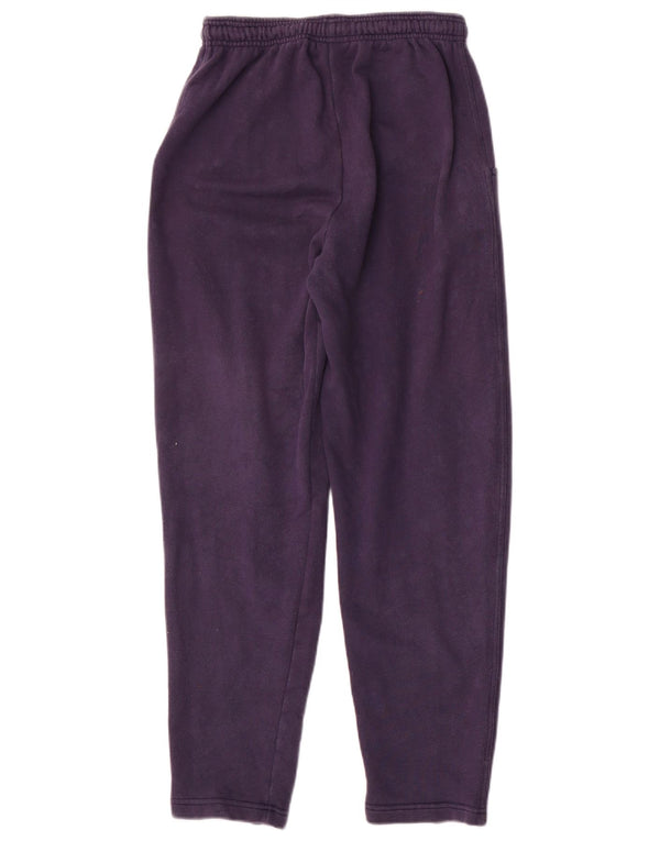 Adidas Damen Trainingshose Jogger UK 10 Small Marineblau Baumwolle