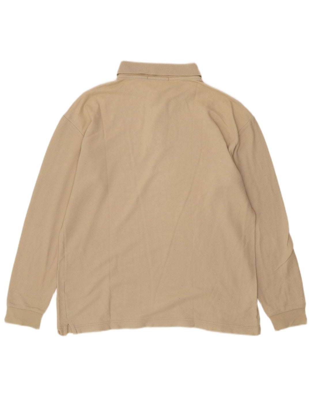 FILA Herren Langarm-Poloshirt IT 50 Mittelbeige
