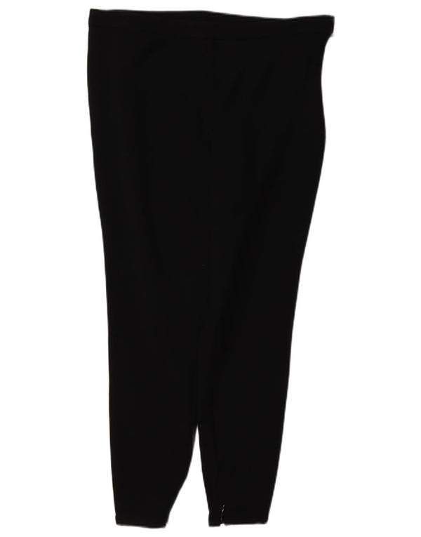 Massimo Dutti Damen Röhrenjeans, kurz geschnitten, EU 40, M, B30, L24, Schwarz