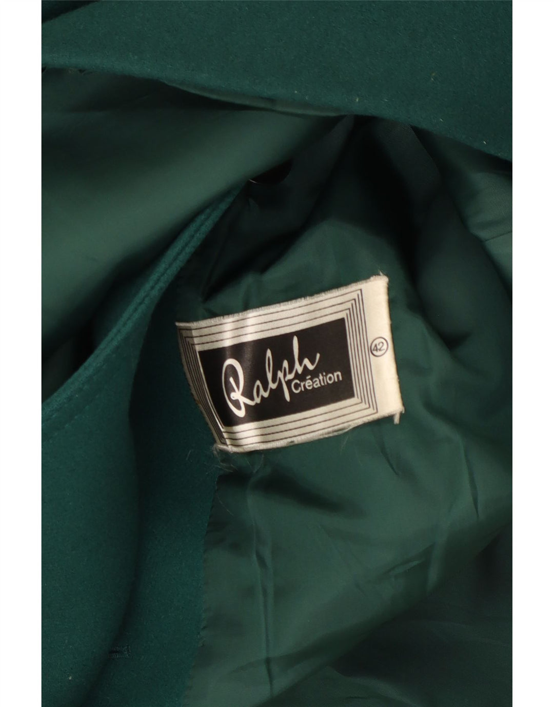RALPH Zweireihiger Damenmantel IT 42 Mittelgrün