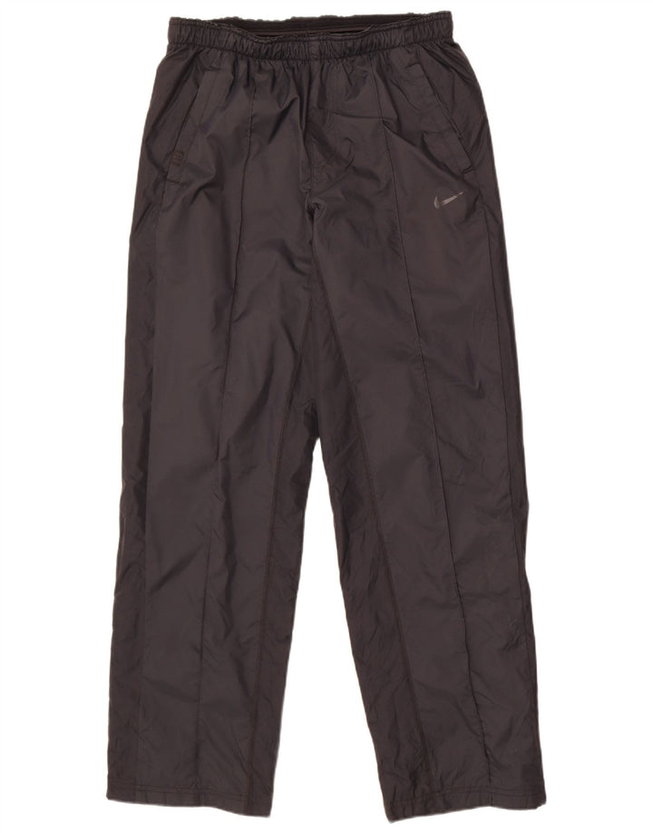 Nike Damen-Trainingshose UK 30/32 Mittelschwarzes Nylon