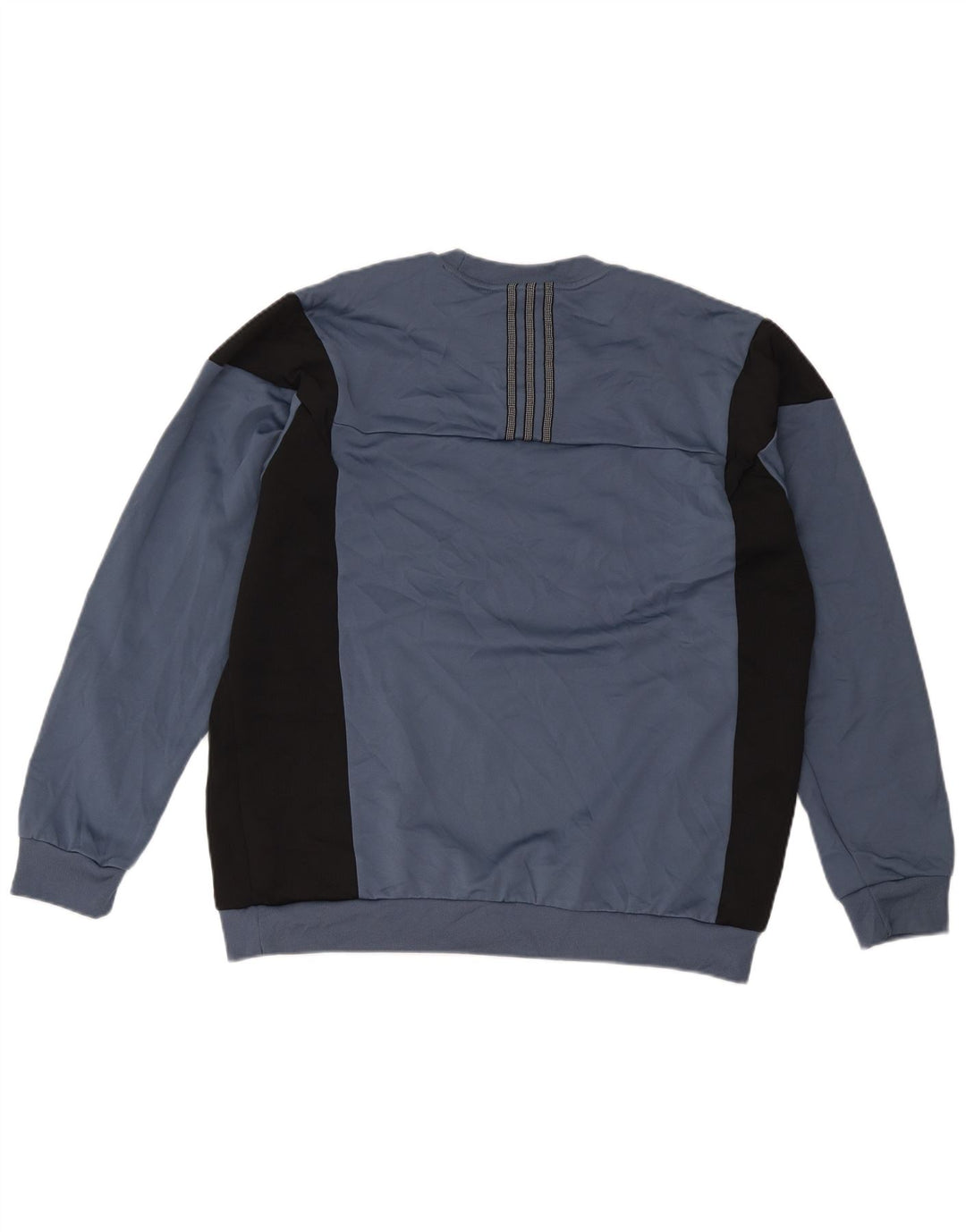 Adidas Herren Sweatshirt Pullover XL Grau Colourblock Polyester
