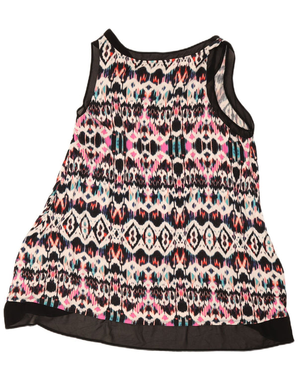Autograph Damen ärmelloses Tunikakleid UK 24 2XL Mehrfarbig geometrisch