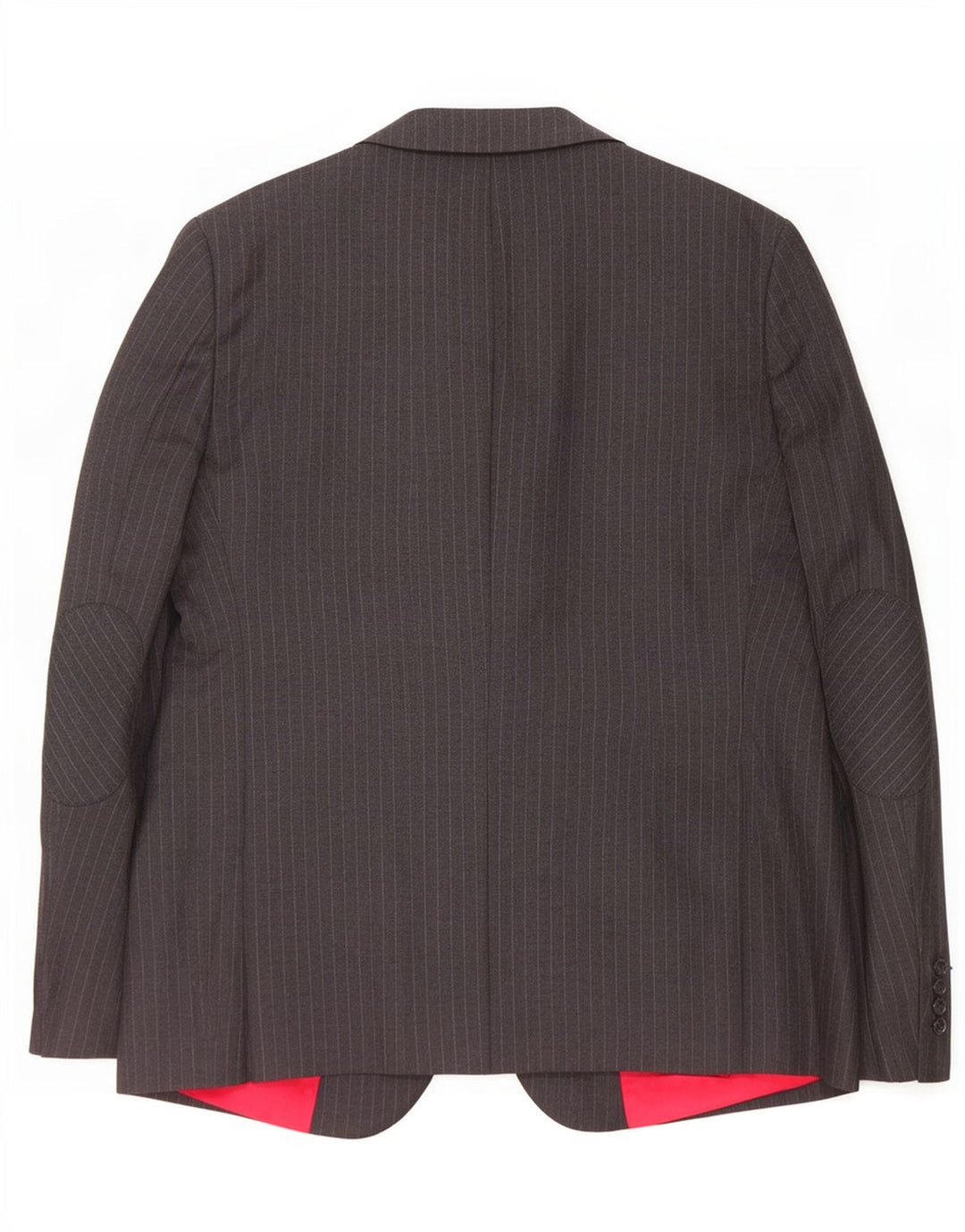 Tommy Hilfiger Herren 2-Knopf-Blazerjacke IT 56 3XL Grauer Nadelstreifen