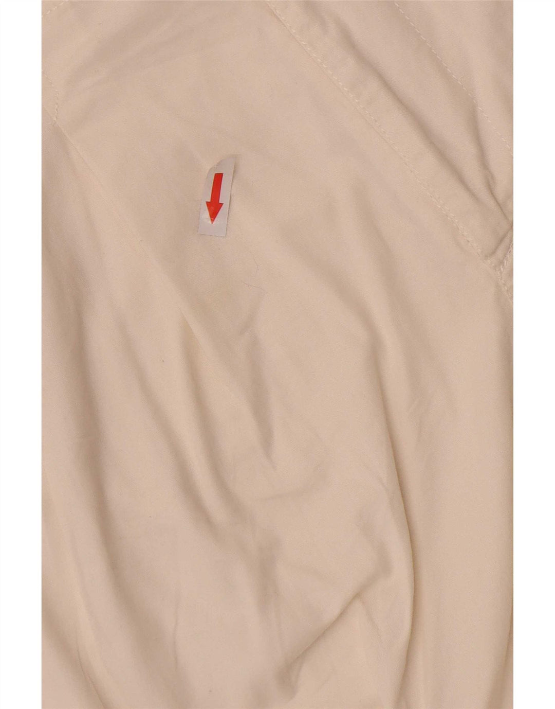 Vintage Damen Chino-Shorts mit hoher Taille, mittelgroß, W28, gebrochenes Weiß
