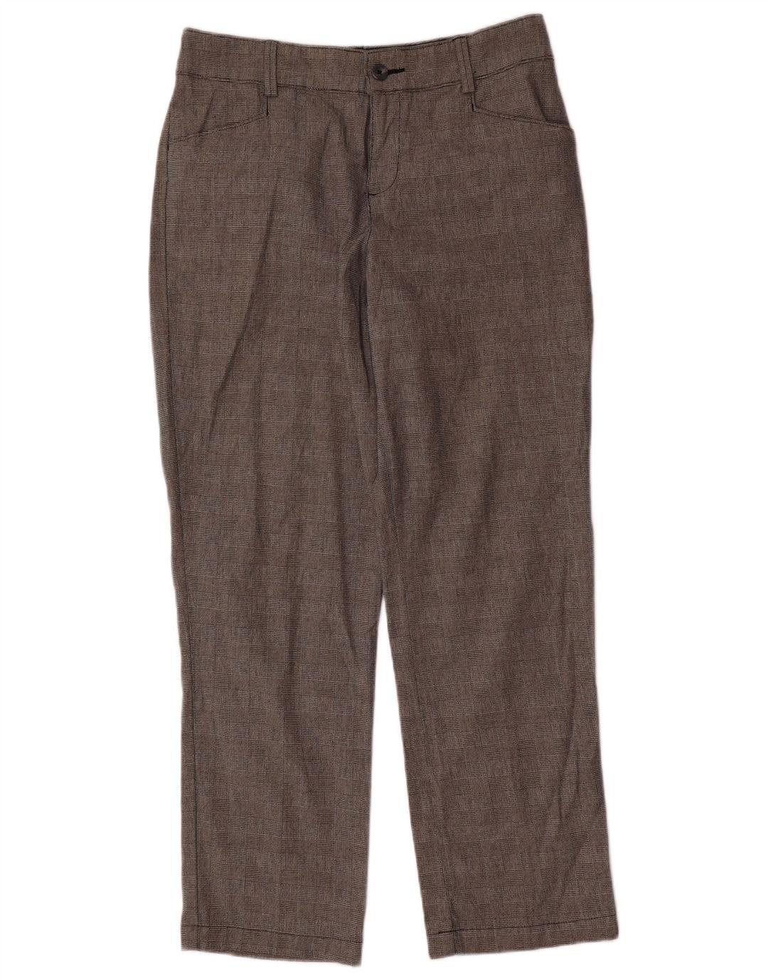 LEE Damen-Freizeithose mit entspannter Passform, US 8, M, W32, L29, grau kariert