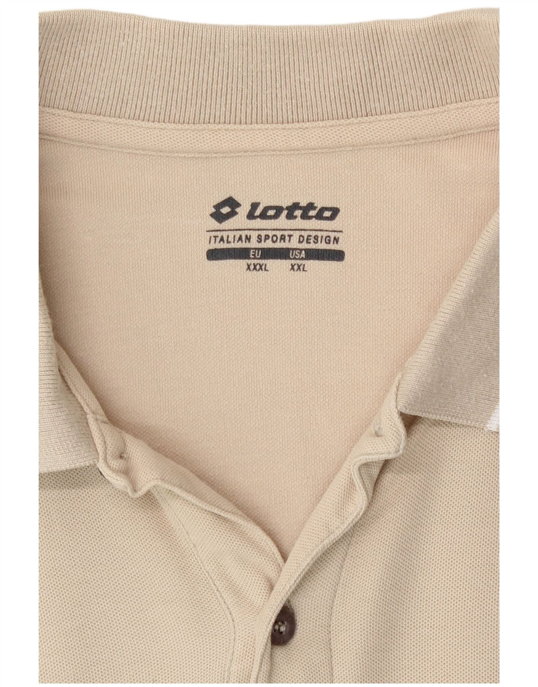 Lotto Herren Poloshirt 3XL Beige