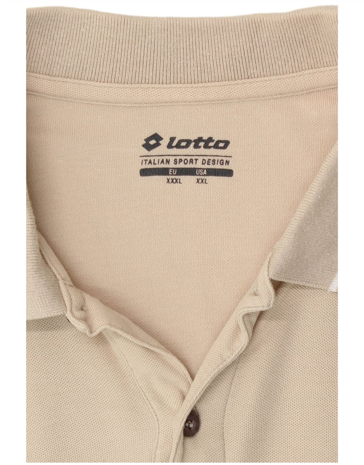 Lotto Herren Poloshirt 3XL Beige