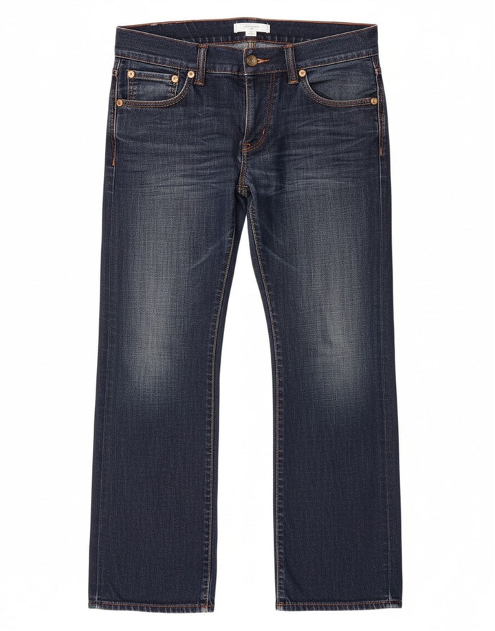 TOMMY HILFIGER Womens Rogar Bootcut Jeans W32 L32 Blue Cotton