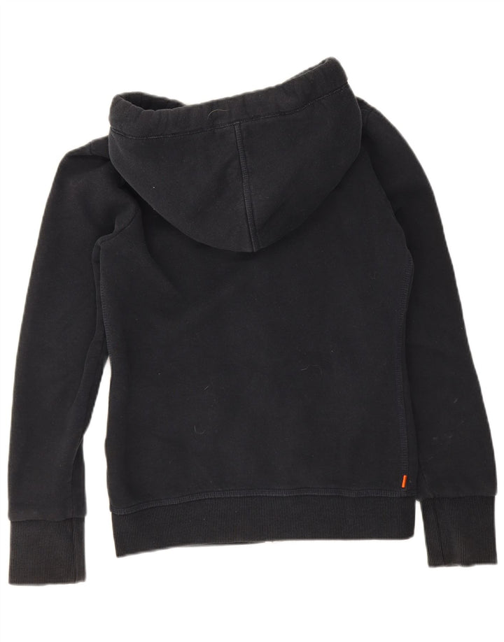 Superdry Herren-Kapuzenpullover mit Reißverschluss, Größe S, marineblau, Baumwolle