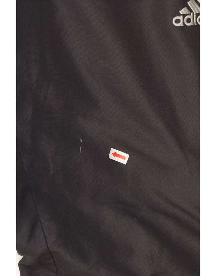 ADIDAS Mens Tracksuit Trousers Medium  Grey Polyester