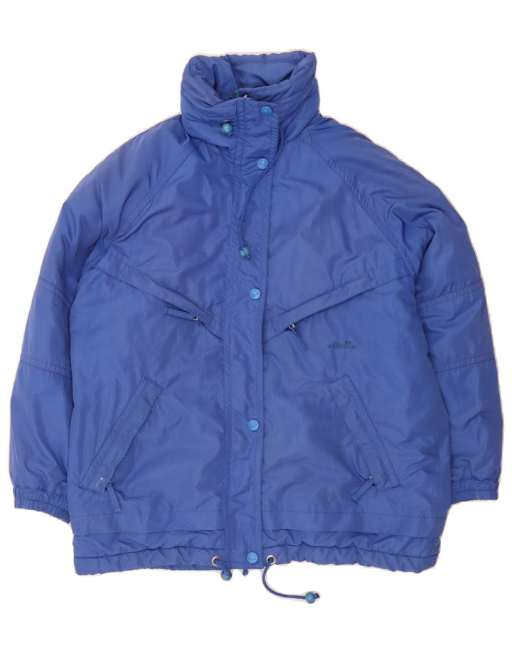 ELLESSE Womens Hooded Windbreaker Jacket UK 20 2XL Blue Vintage Ellesse and Second-Hand Ellesse from Messina Hembry 