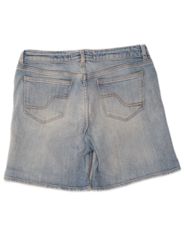 Fat Face Damen Jeansshorts UK 8 Small W30 Blaue Baumwolle