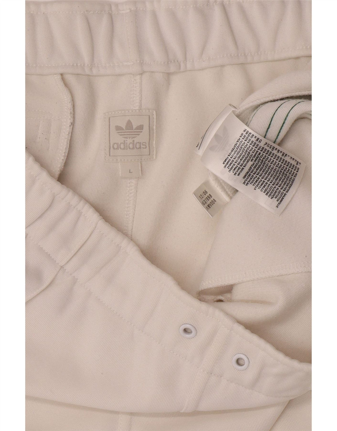 Adidas Herren Sportshorts, groß, aus weißem Polyester