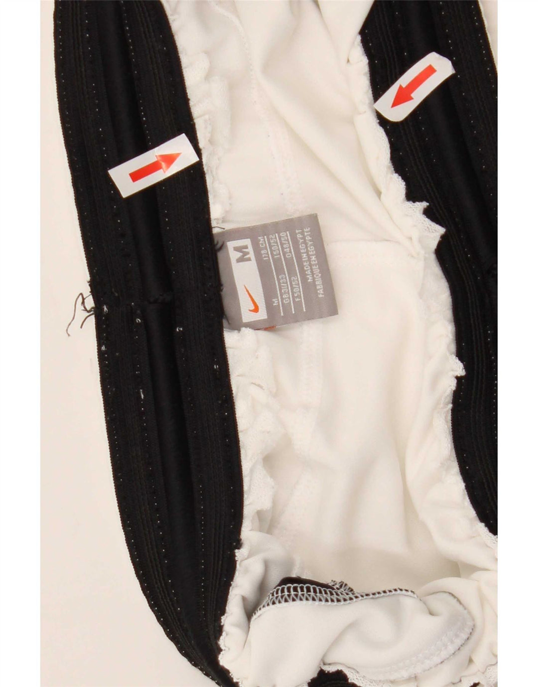 Nike Herren-Sportshorts, Mittelweiß, Farbblock