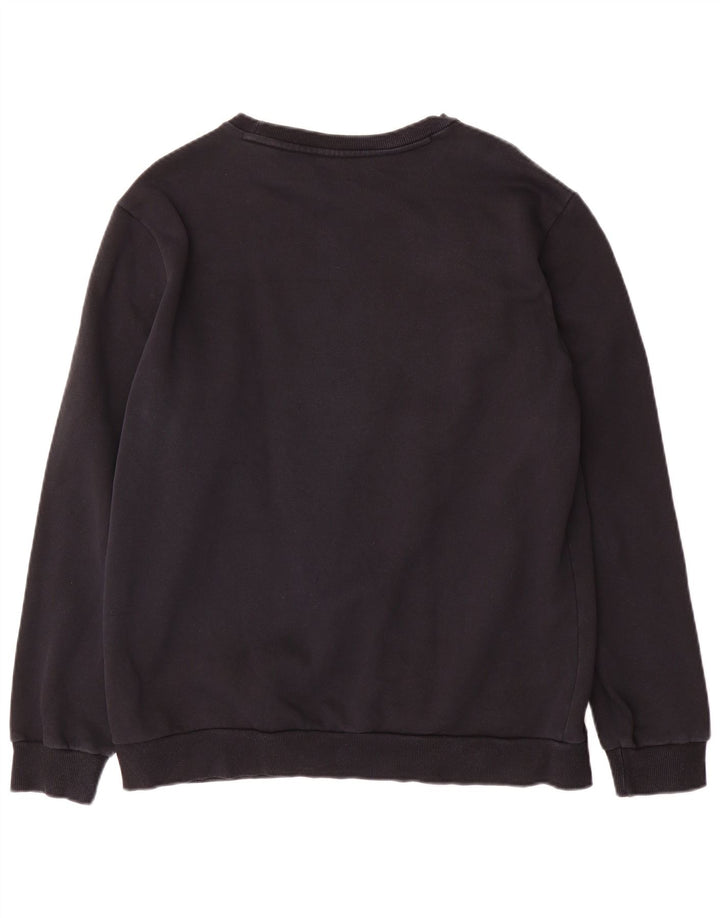Puma Herren Grafik-Sweatshirt-Pullover, Größe L, Schwarz