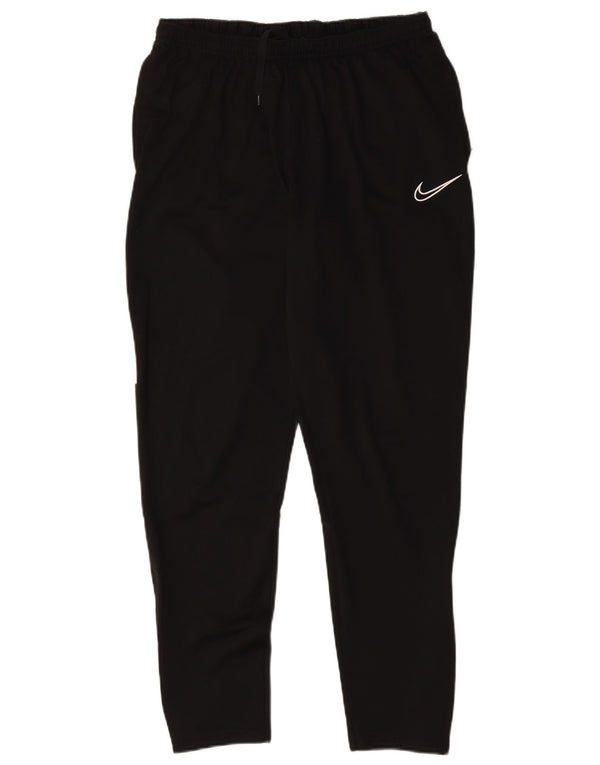 Nike Herren-Trainingshose XL, Schwarz, Colourblock-Polyester, Sport