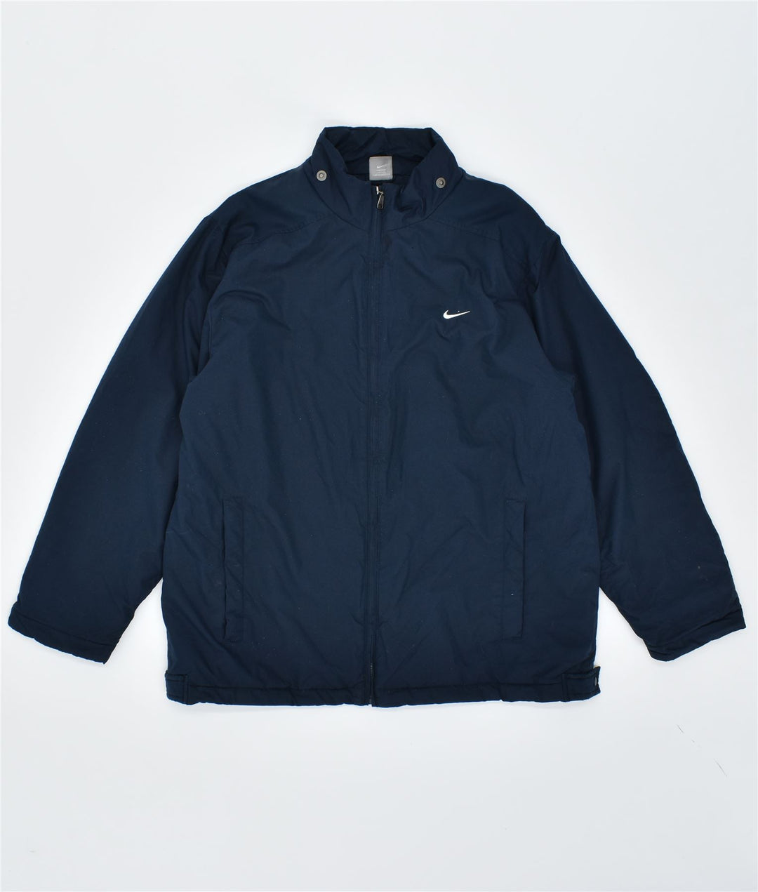 NIKE Herren-Windbreaker-Jacke, UK 42/44, groß, marineblau, Polyester