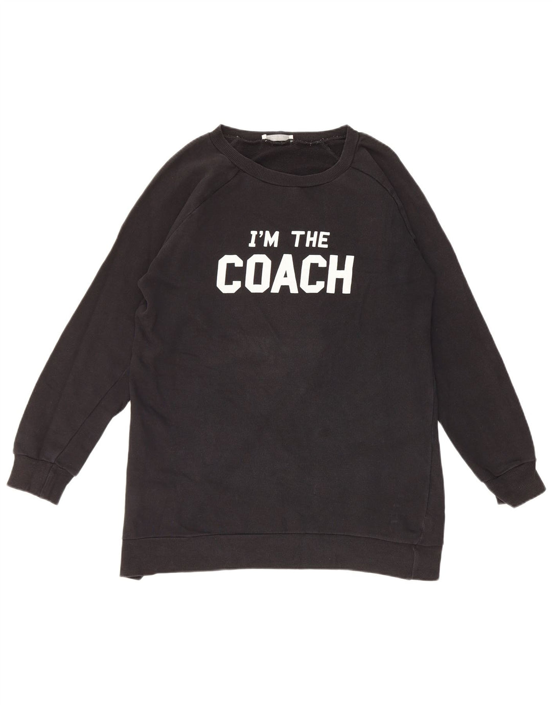 Zara Herren Trafaluc Graphic Sweatshirt Pullover Small Schwarz