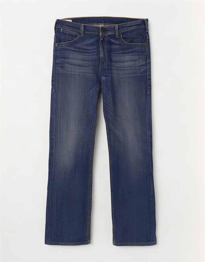 Levi's Herren Straight Jeans W33 L30 Blaue Baumwolle