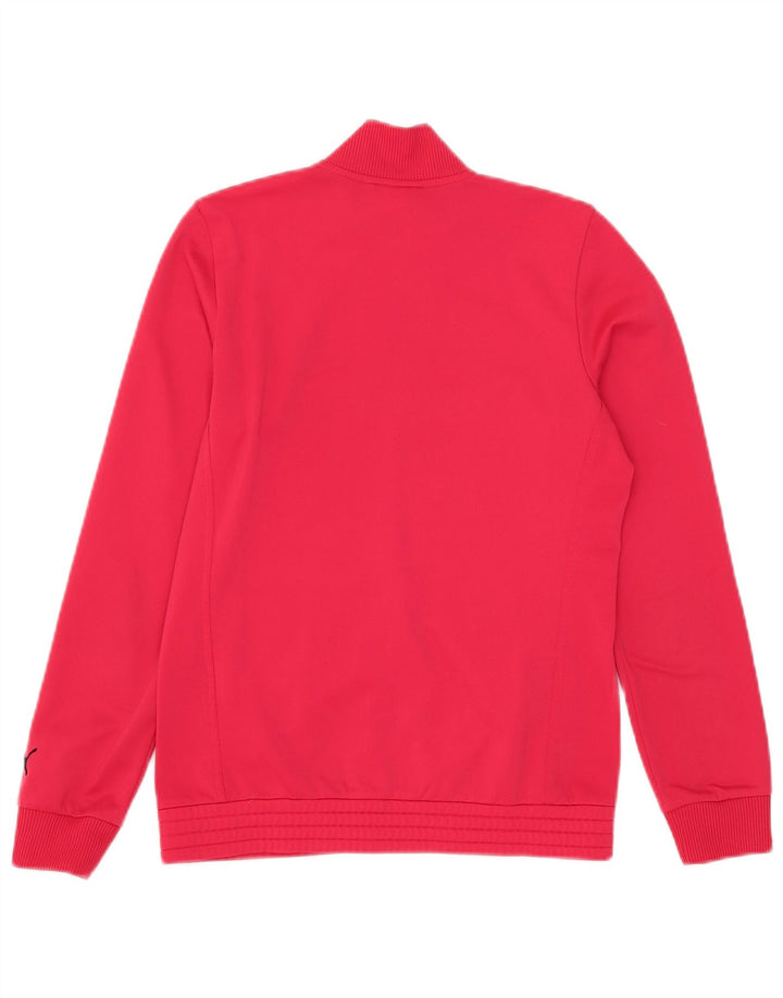 Puma Mädchen Grafik-Trainingsanzug-Top-Jacke, 13–14 Jahre, Rosa