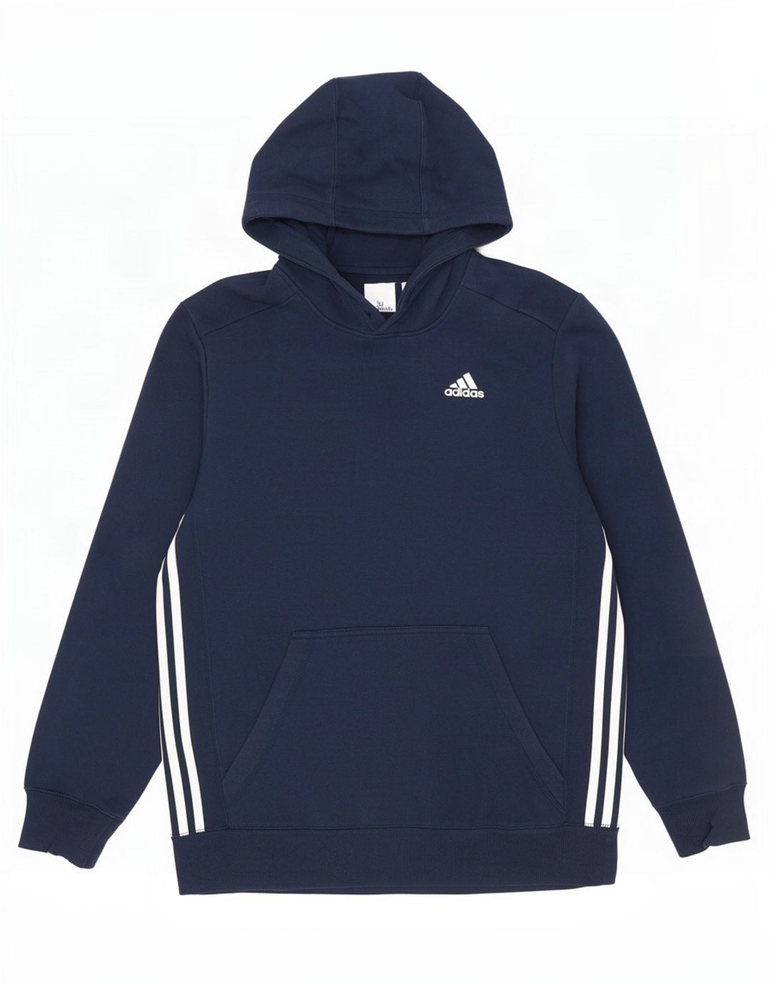 Adidas Herren Kapuzenpullover aus Baumwolle in mittlerem Marineblau