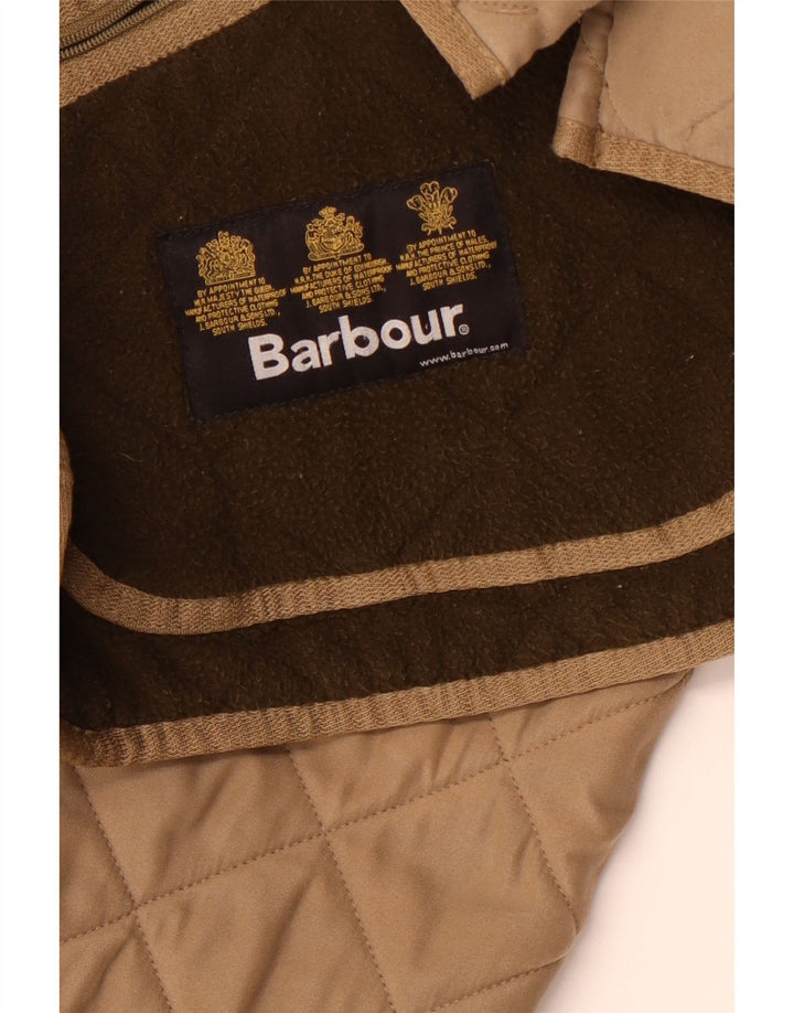 Barbour Herren Steppjacke UK 40 Large Braun